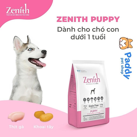 Hạt Zenith Puppy 500g