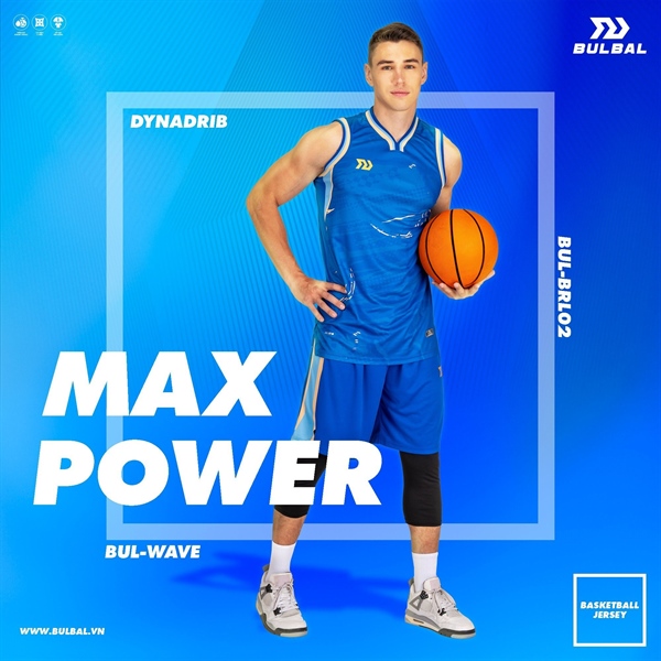 Quần áo bóng rổ Bulbal DYNADRIB BRL02 MAX POWER, M=>2XL 169QA