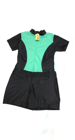 Đồ bơi nữ liền short tay con cổ lọ 2XL=>3XL, 28B