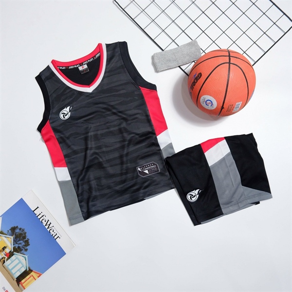 Quần áo bóng rổ Justplay JUMPER, 11=>15 nhí 164QA