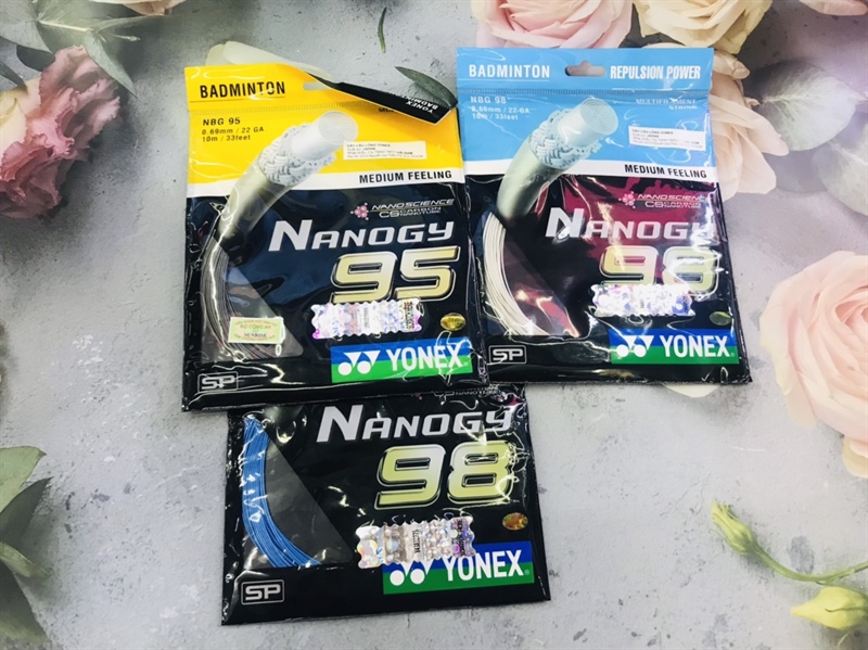 Dây đan vợt Yonex BG Nano 99, Nano 95, Nano 98 Cty