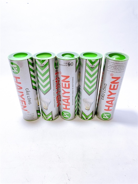 Cầu lông Hải Yến bạc ngắn (Ống/6)HY24C