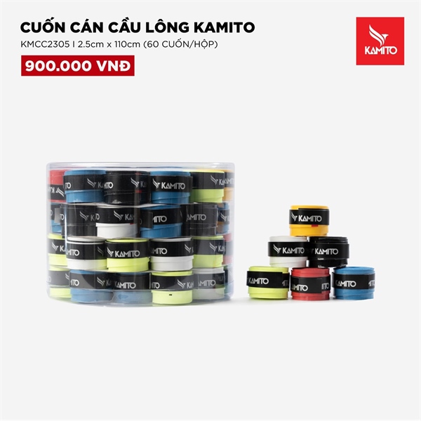 Quấn cán vợt Kamito KMCC2305 (2.5cm*110cm), 192MZN04PK