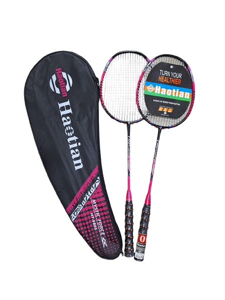 Vợt cầu lông cặp HAOTIAN HT8805 PINK + GREEN, 07TQ'''