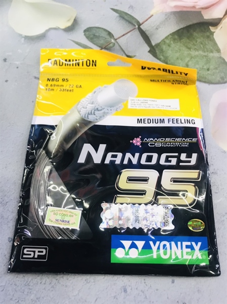 Dây đan vợt Yonex BG Nano 99, Nano 95, Nano 98 Cty