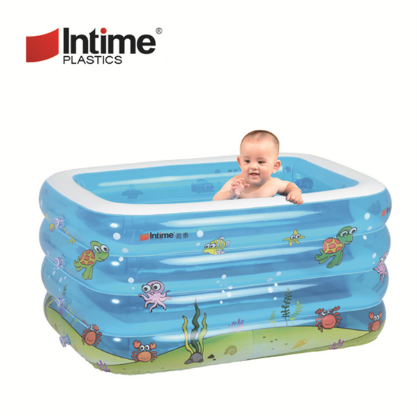 Phao hồ bơi chữ nhật 1m43 x 105 x 75cm (4 tầng)