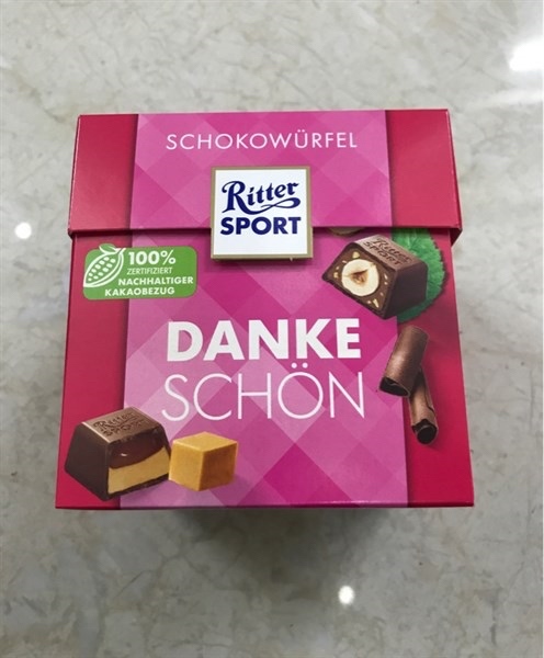 KẸO RITTER SPORT DANKE SCHON HỘP 176G