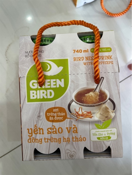 Yến sào đông trùng hạ thảo ( lốc 4 chai )