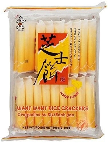 BÁNH GẠO VỊ PHÔ MAI WANT WANT RICE CRACKERS-CHEESE FLAVOR