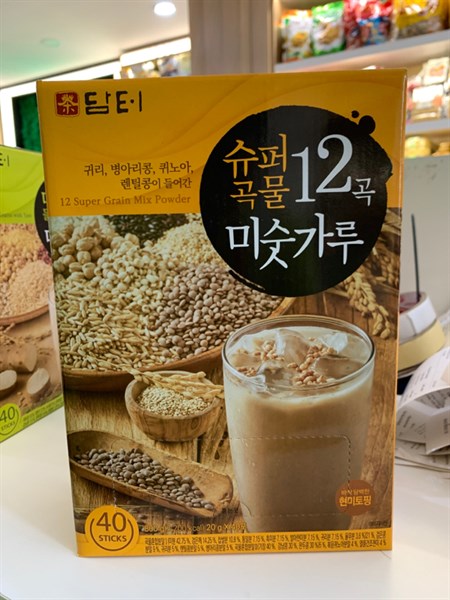 Bột ngũ cốc 12 loại đậu ( hộp cam ) 800gr