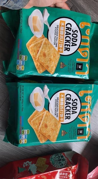 Bánh Soda Cracker gói xanh