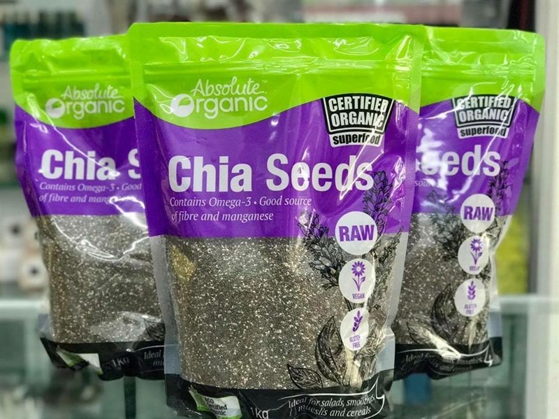 Hạt Chia Uc Tím Absolute 1kg