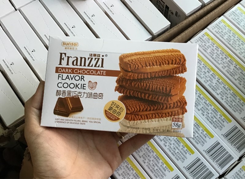 BÁNH FRANZZI Dark Chocolate HỘP 58G