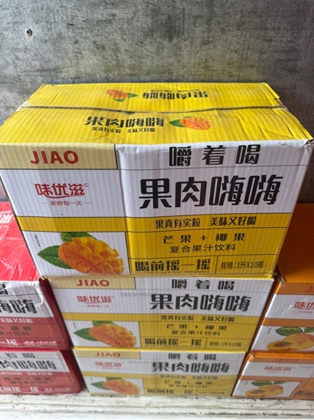 Nước Ép Thạch JIAO Đài Loan 1L Xoài