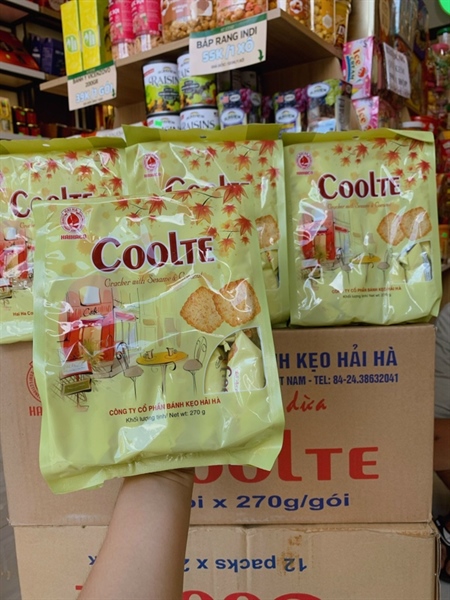 Bánh quy mặn vừng dừa Coolte