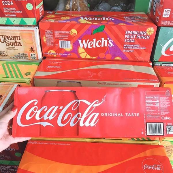 Nước ngọt coca cây 12 lon