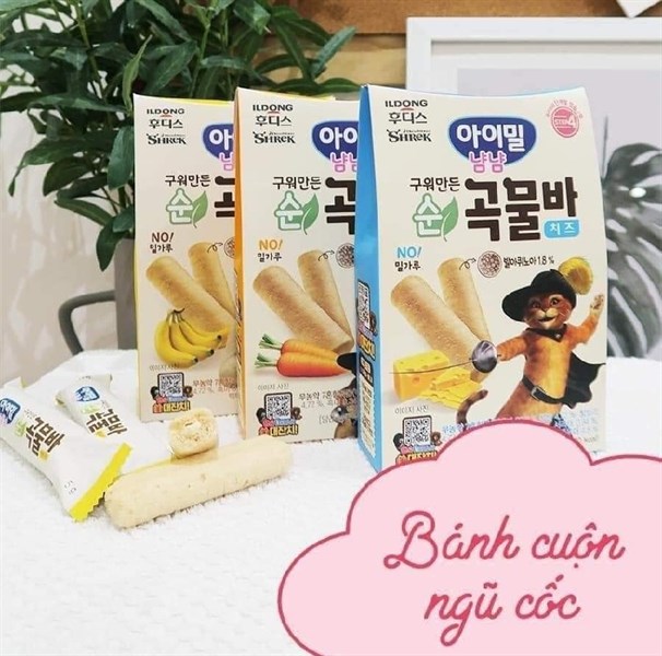Ildong Bánh ăn dặm hữu cơ