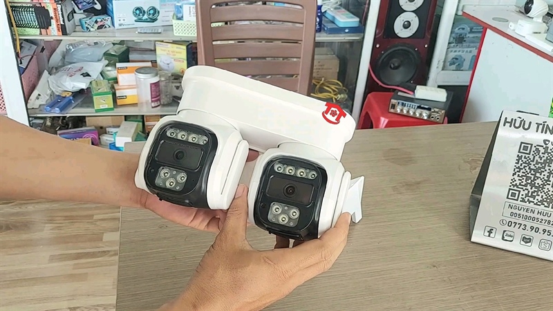 Camera ip wifi Yoosee 6MP song sinh IQ2 2 mắt APP: icam365