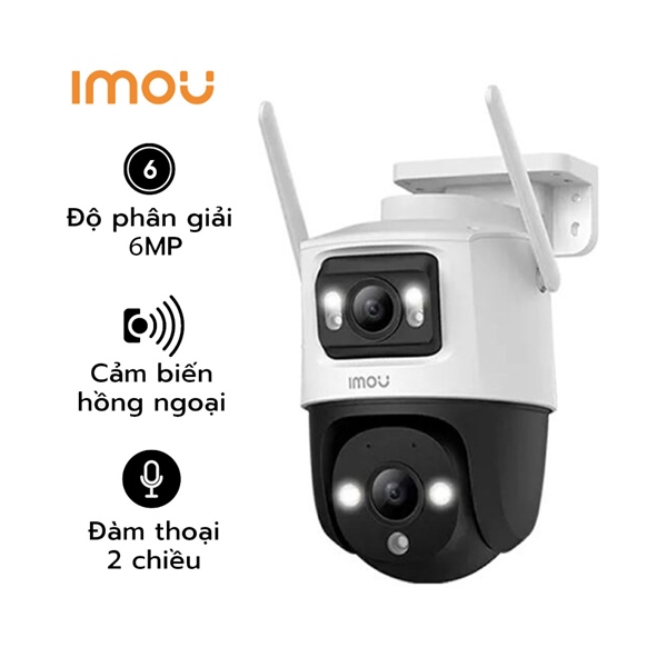 Camera ip wifi imou 2 mắt S7XP 6mp