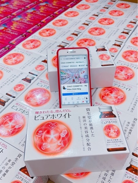 NƯỚC UỐNG THE COLLAGEN SHISIEDO PURE WHITE