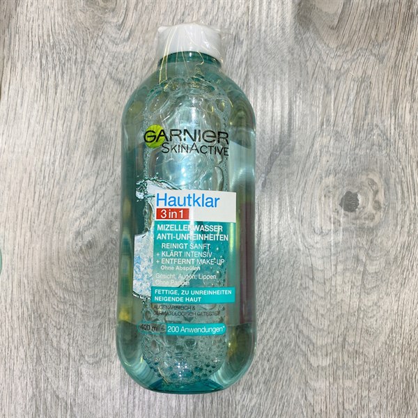 Nước tẩy trang GARNIER 400ml - Xanh dương