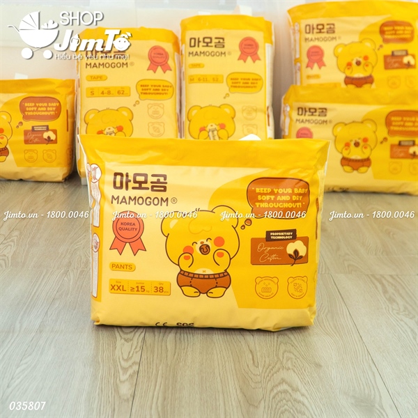 Bỉm Mamogom quần XXL38 (>=15kg)