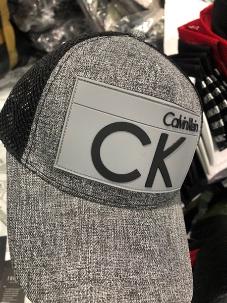 Nón QC- CK Xám
