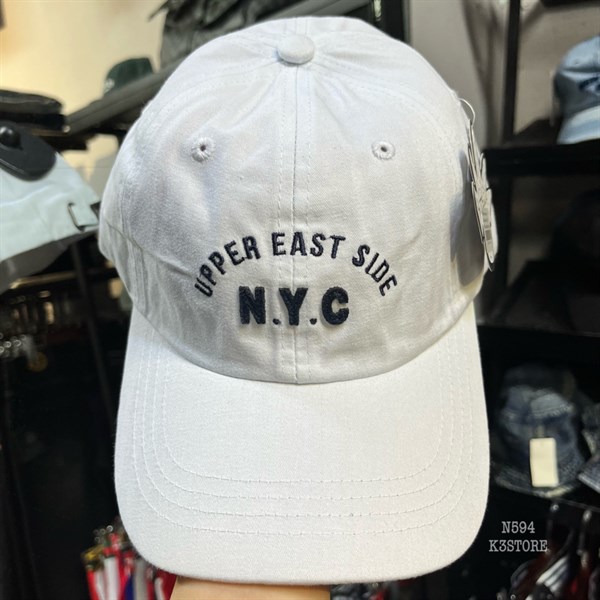 Nón Kết - N.Y.C- Trắng