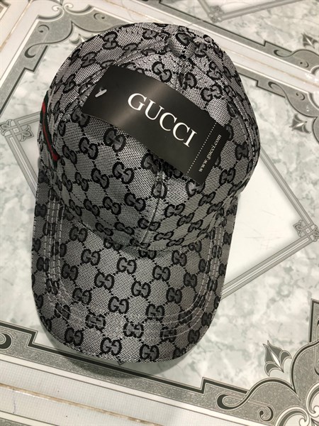 Nón HHN-Viền Gucci- Xám