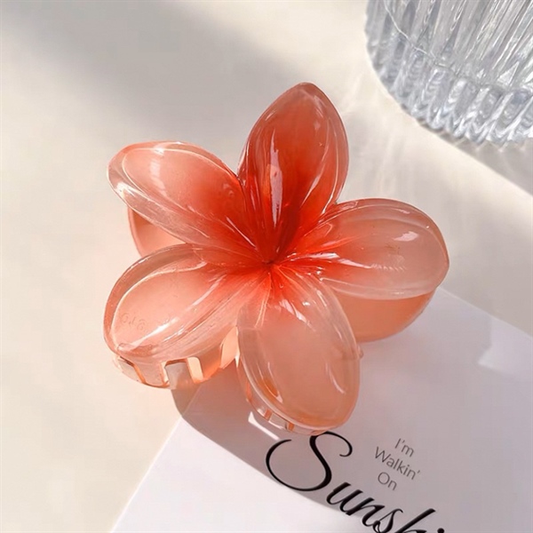 MUH - Kẹp hoa sứ, Cam 8cm