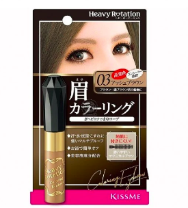 Chuốt Mi Chân Mày KISS ME - Heavy Rotation Coloring Eyebrow, 03 Ash Brown