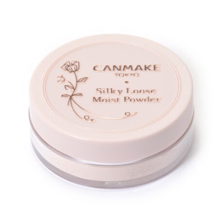 CANMAKE - Silky Loose Moist Powder, 01 Silky Beige