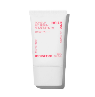 INNISFREE - Tone Up No Sebum Sunscreen Ex spf 50+ PA++++, 60ml