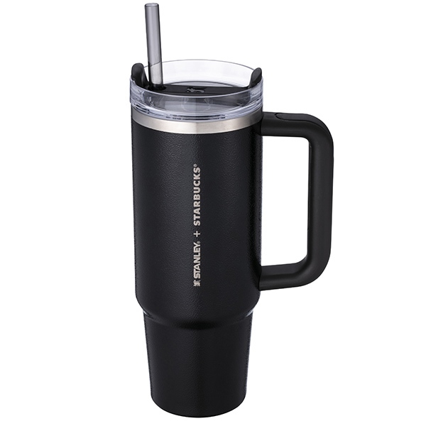 STANLEY Hammered Black SS Handle Cold Water Cup TW 2024