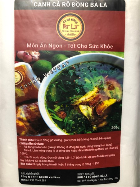 Canh Cá Rô Đồng Bà Là
