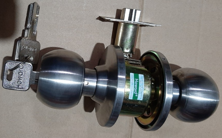 Khóa tròn Howard mờ dài