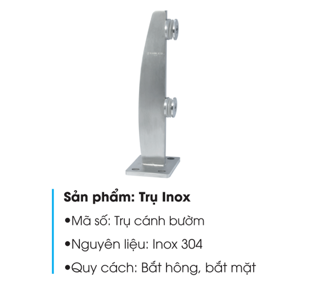 Trụ cánh buồm mờ TM KL304