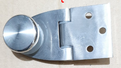 Kẹp kính 04-1 mờ KL 304