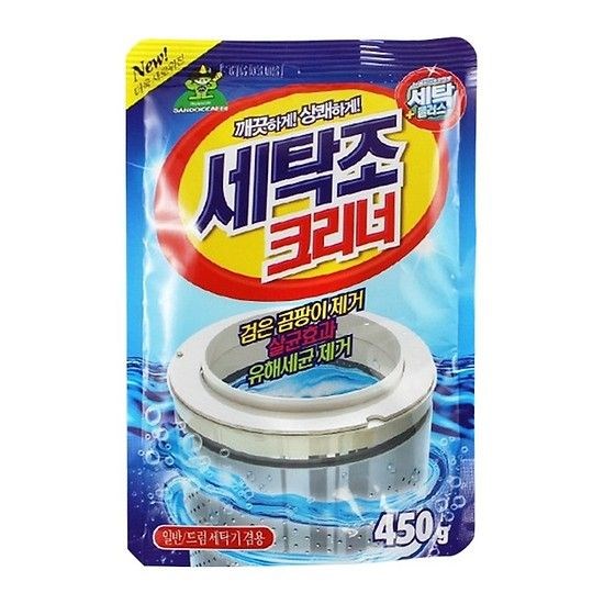 Bột tẩy lồng máy giặt Sandokkaebi Hàn Quốc