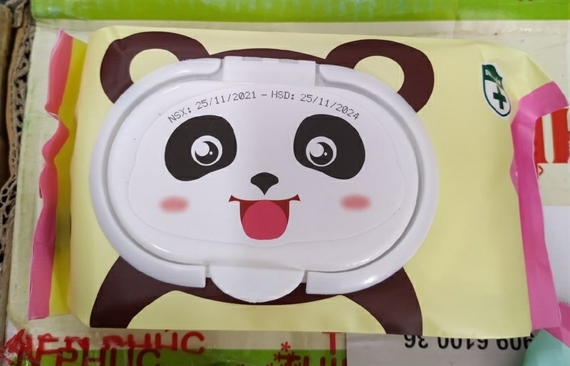 KHĂN GIẤY ƯỚT KHÔNG MÙI BABY PHÚ ĐẠT 120 TỜ