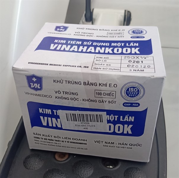 Kim tiêm 25G x 5/8