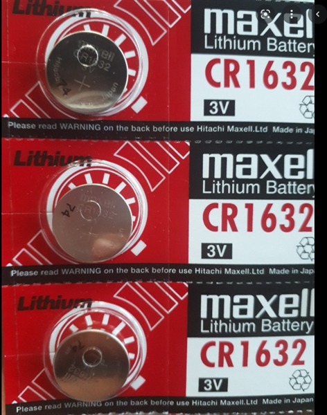 Pin CR 1632 - Maxell