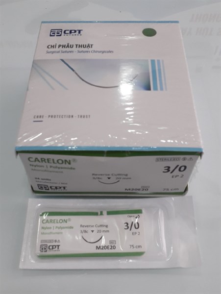 Chỉ Nylon 3/0a 20mm-3/8c - M20E20