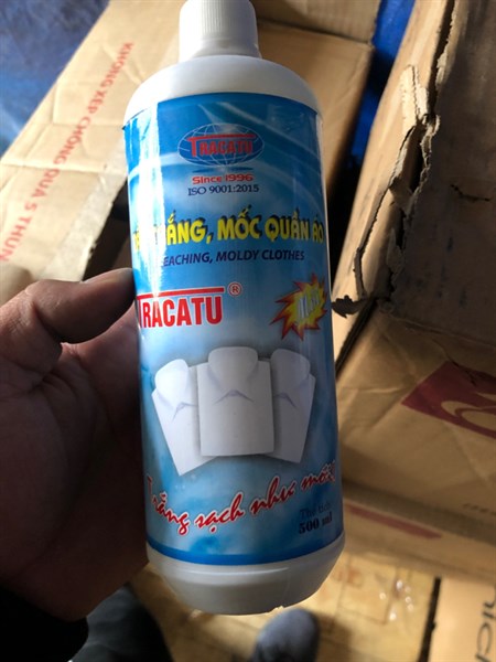Tẩy trắng, mốc quần áo vn