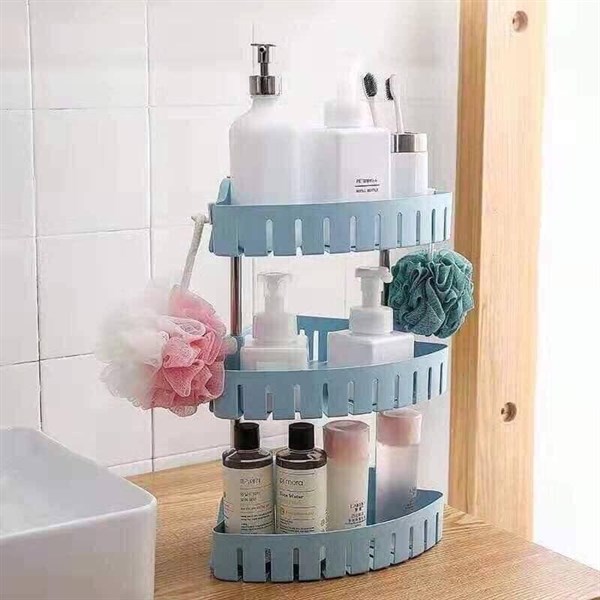 Kệ góc nhựa 3 tầng