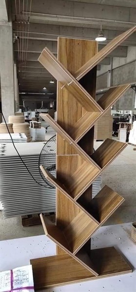Kệ sách gỗ 9 tầng