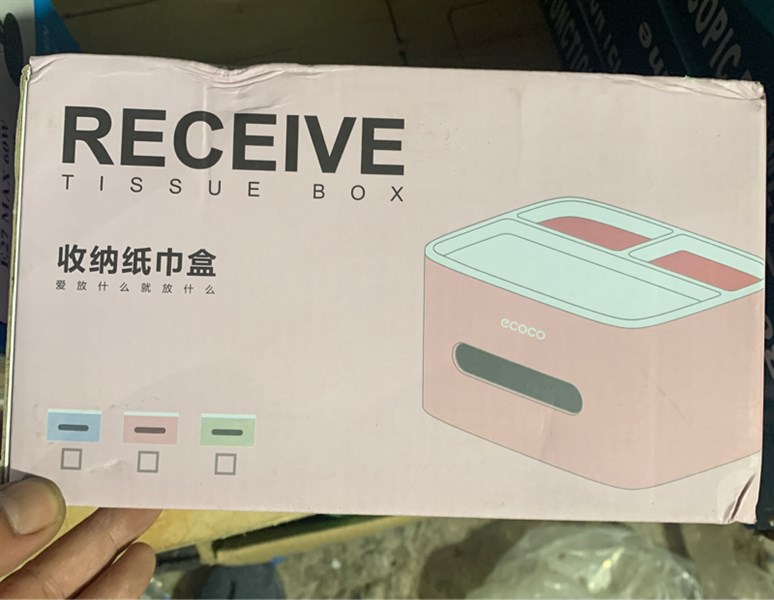 Hộp đựng giấy để bàn ecoco