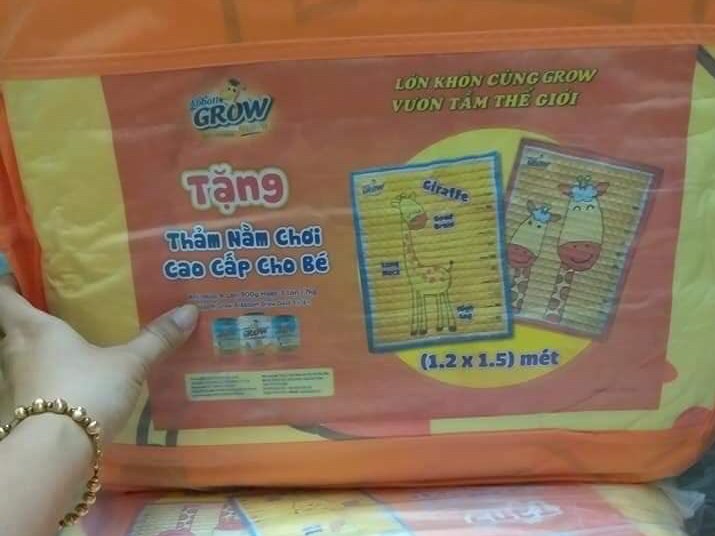 Thảm nằm chơi grow