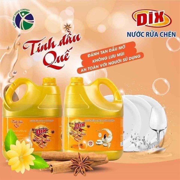 Nước rửa bát quế