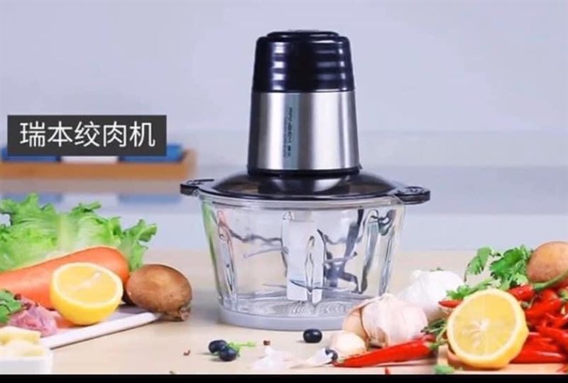 Máy xay thịt rambem 225a cối thuỷ tinh